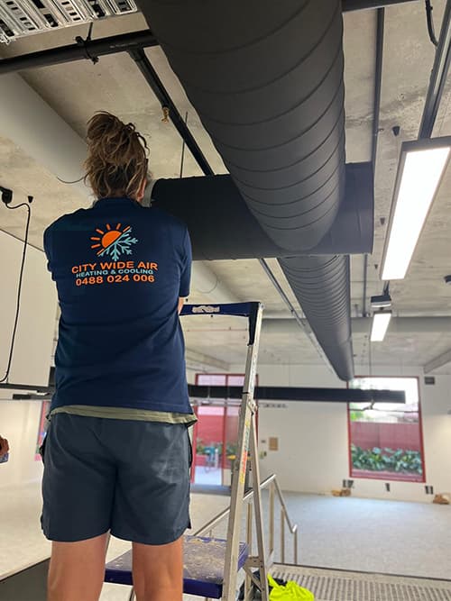 City Wide Air air conditioning work in Seaford