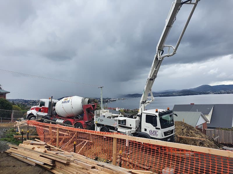 CJT Concrete concreting work in Glenorchy