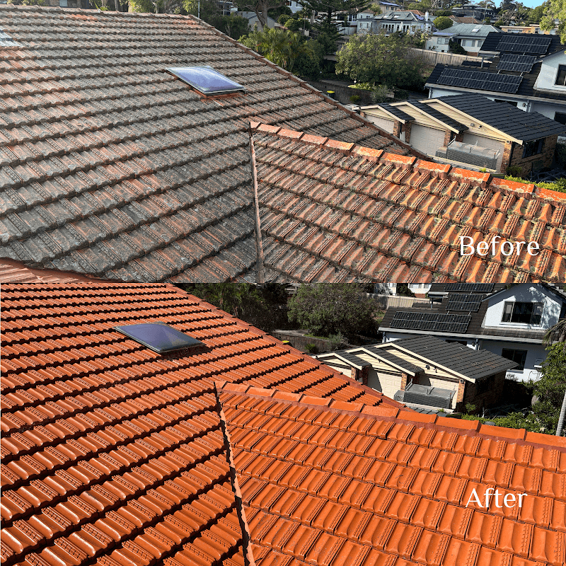 Clark Cleaning Co gutter cleaning work in Caringbah