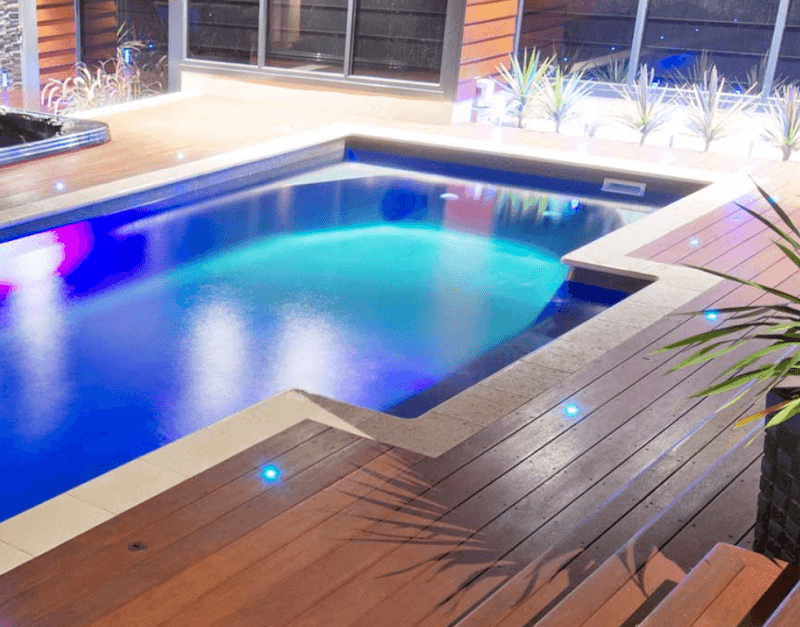 Classic Pools pool builder work in Loganlea