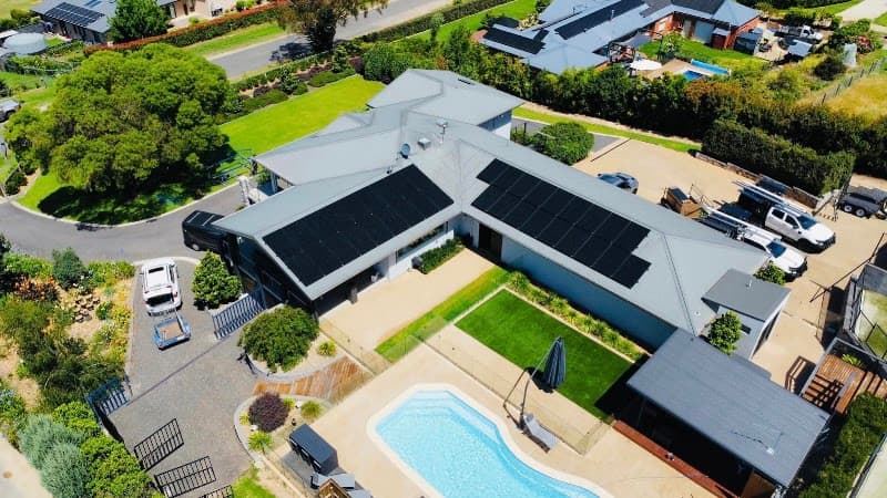 Clean Energy Solutions solar panel installation work in Wodonga