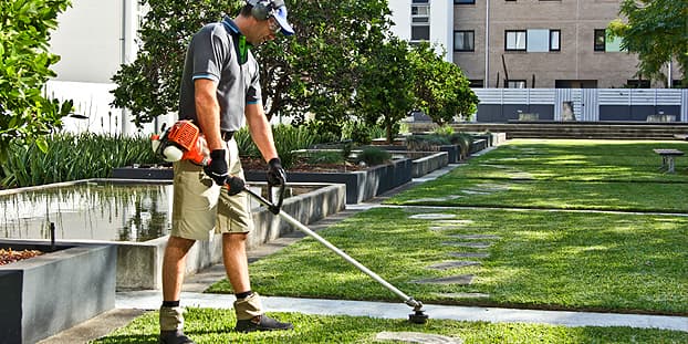 Clean Green Strata pressure washing work in Canberra