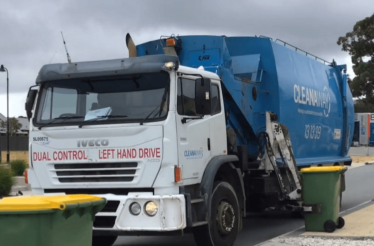Cleanaway Mandurah Solid Waste Services rubbish removal work in Mandurah