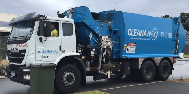 Cleanaway Mandurah Solid Waste Services rubbish removal work in Mandurah
