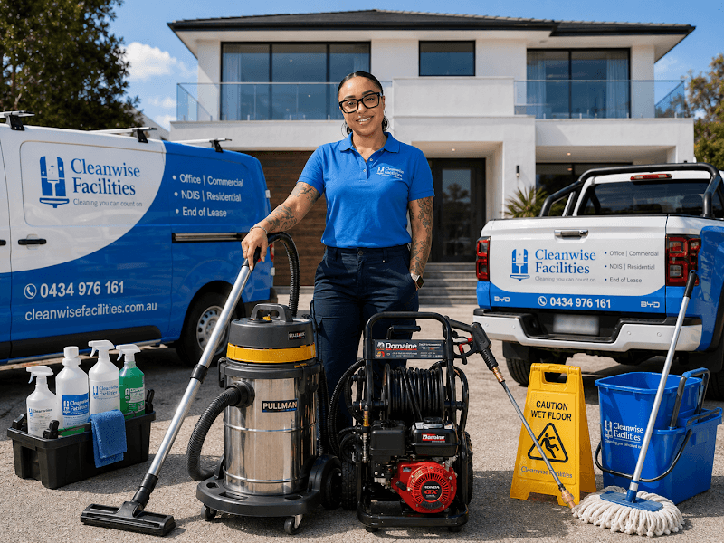 Cleanwise Facilities carpet cleaning work in North Geelong