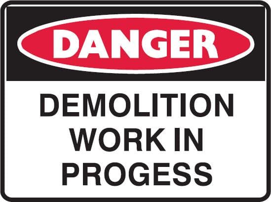 Clearsite Demolitions asbestos removal work in Dandenong