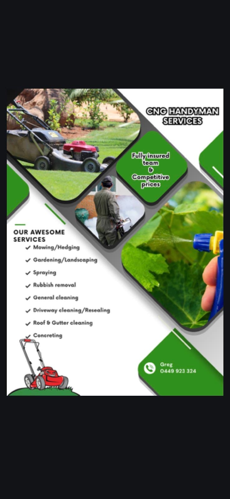 CNG handyman services pty ltd handyman work in North St Marys