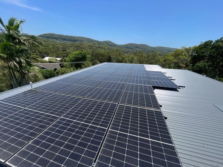 Coast Wide Energy solar panel installation work in Mardi