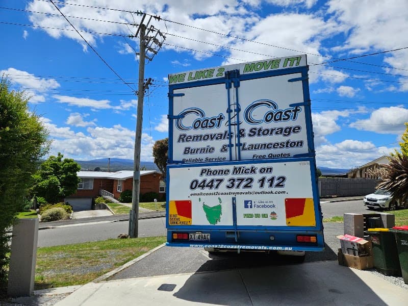 Coast2Coast Removals & Storage removalist work in Kings Meadows