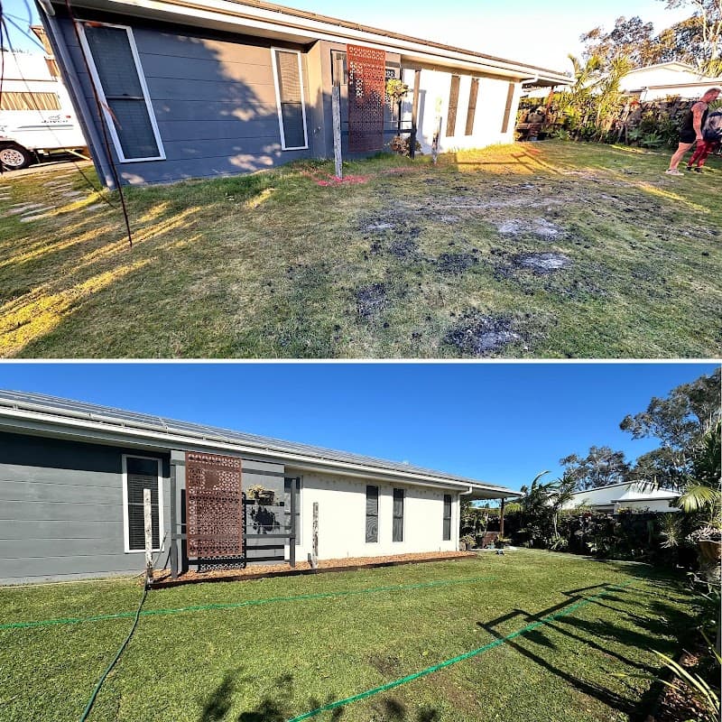 Coastal Lawn Solutions gardening work in Beerwah