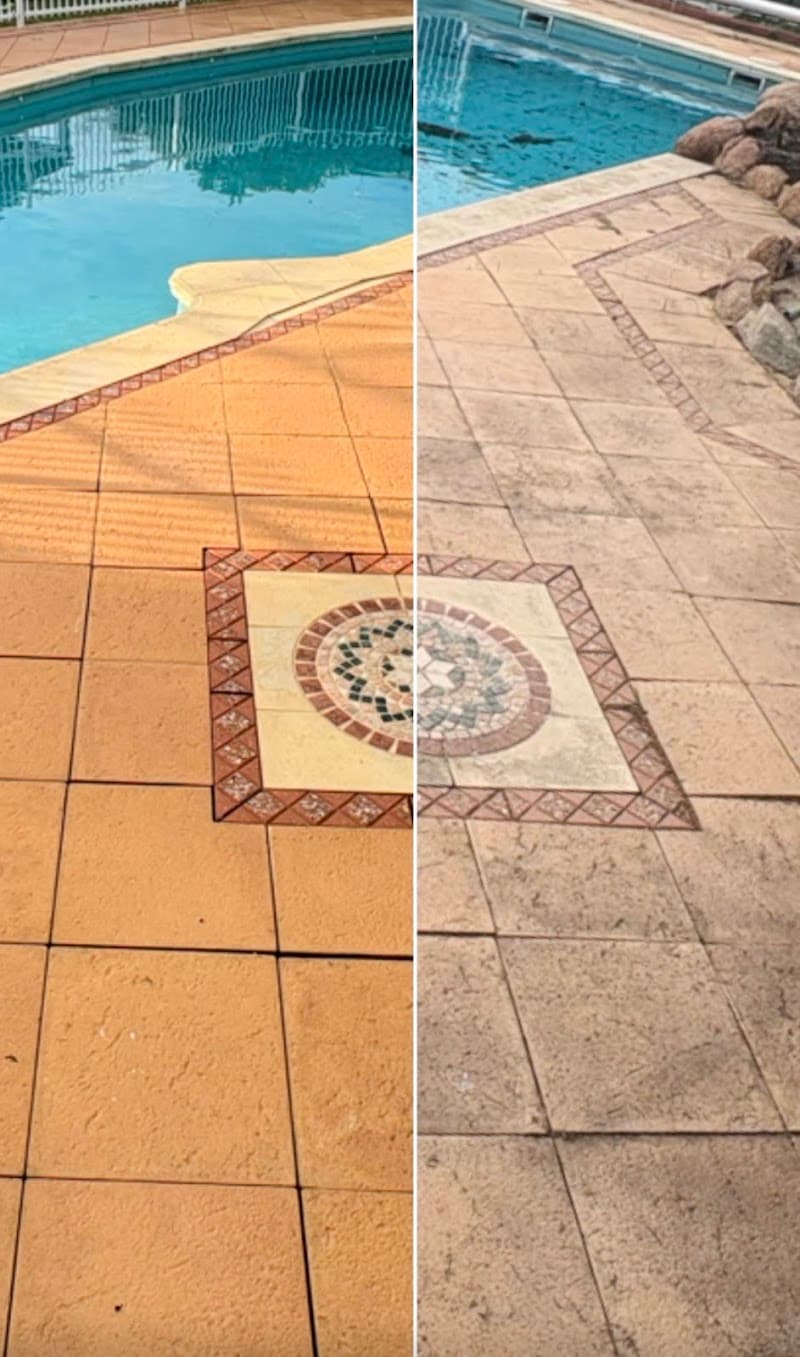 Coastal Power Clean pressure washing work in Erskine
