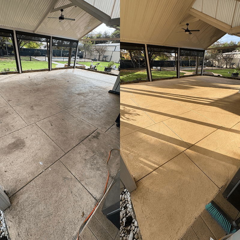 Coastal Power Clean pressure washing work in Erskine