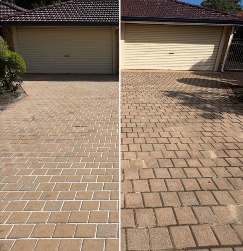 Coastal Power Clean pressure washing work in Erskine