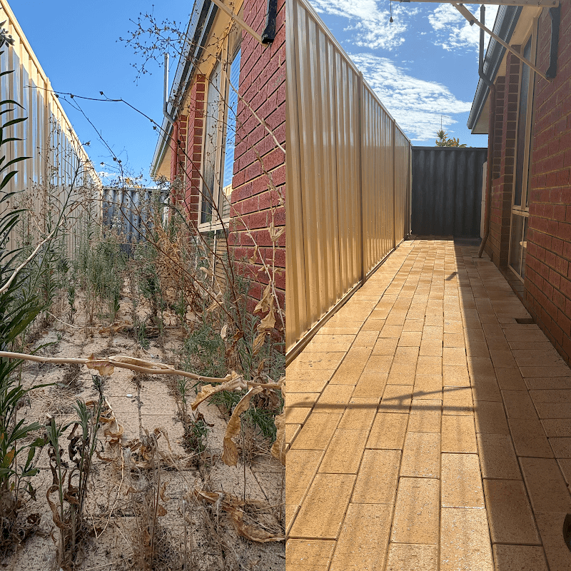 Coastal Power Clean pressure washing work in Erskine