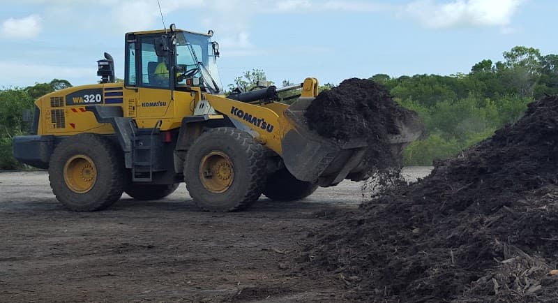Coastal Sand Soil and Mulch landscaping work in Craignish