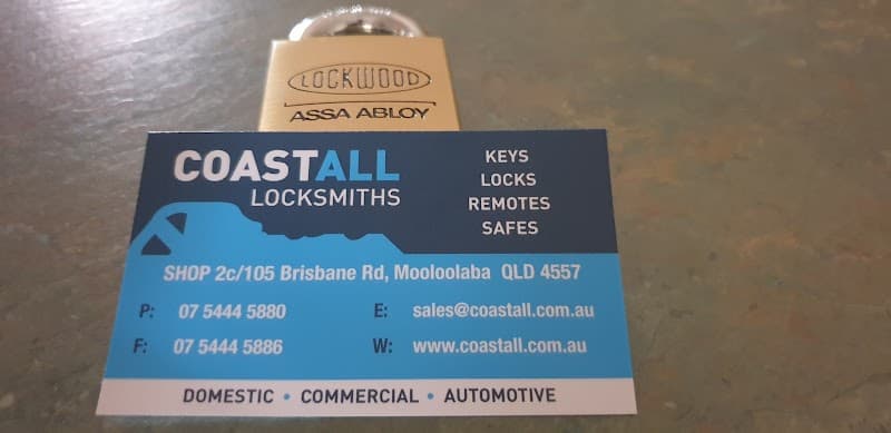Coastall Locksmiths locksmith work in Maroochydore