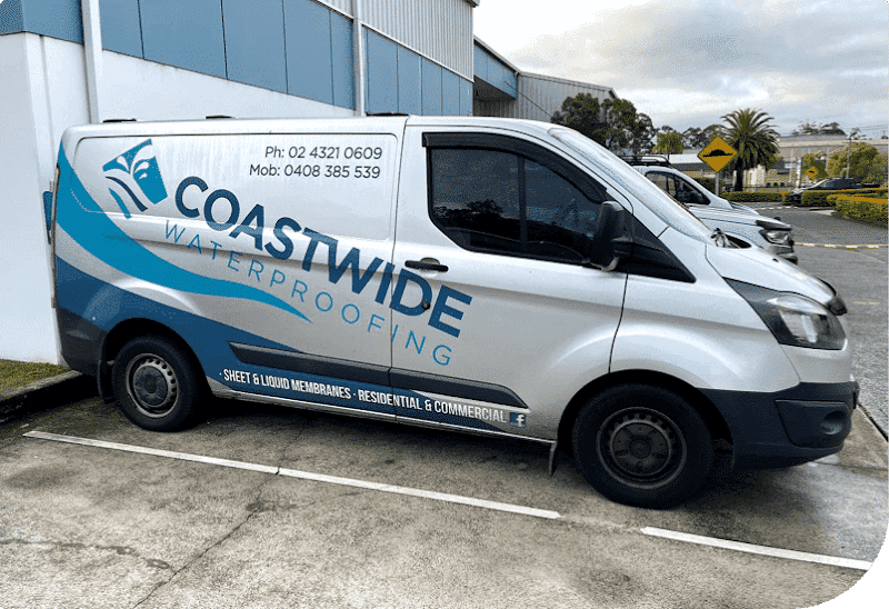 Coastwide Waterproofing waterproofing work in West Gosford