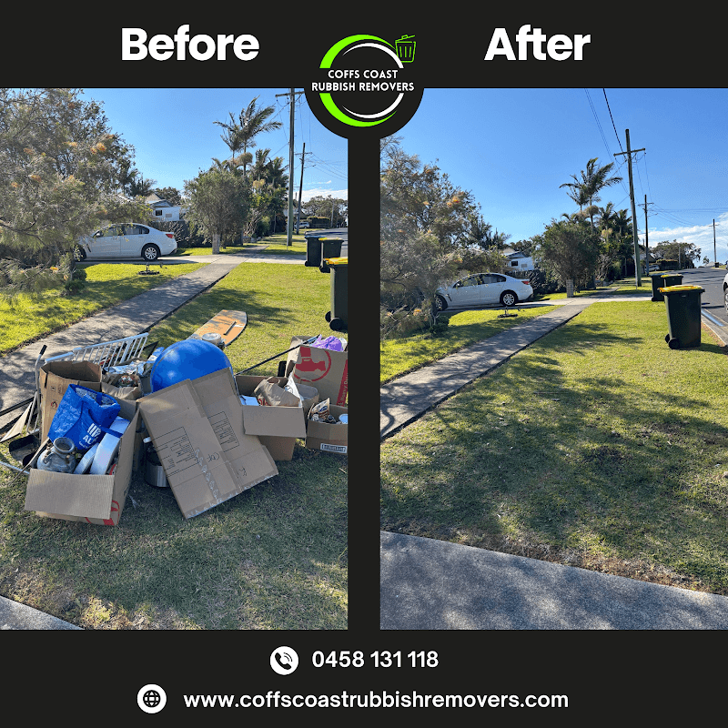 Coffs Coast Rubbish Removers removalist work in Emerald Beach