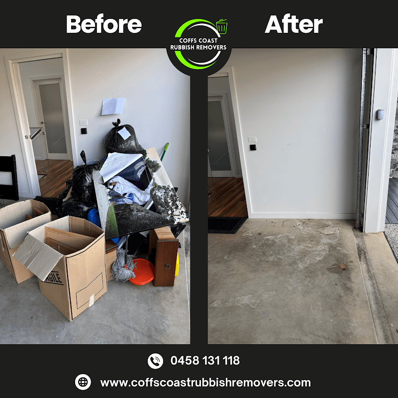 Coffs Coast Rubbish Removers removalist work in Emerald Beach