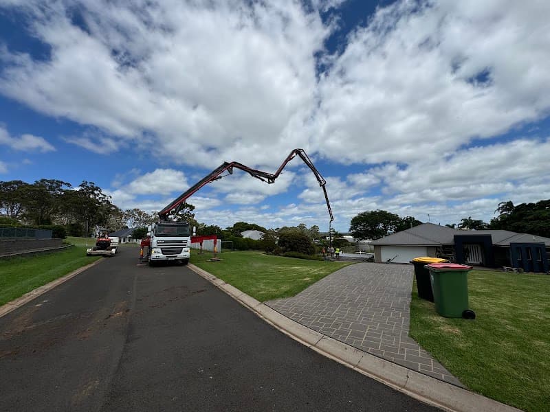 Collis & Sons Concrete Pumping concreting work in Highfields