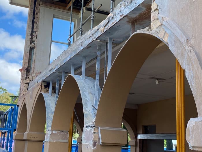 Combined Demolition and Services demolition work in Hindmarsh