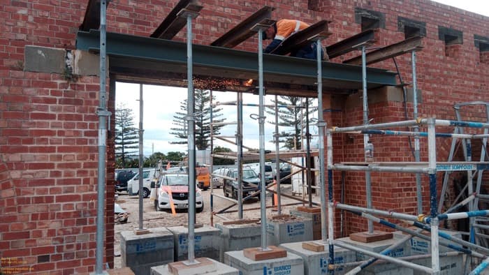 Combined Demolition and Services demolition work in Hindmarsh
