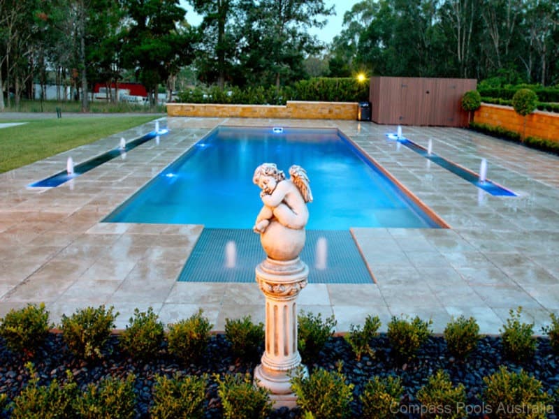 Compass Pools Canberra ACT pool builder work in Mitchell