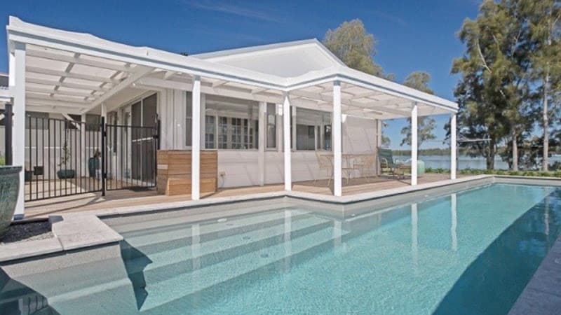 Compass Pools Newcastle pool builder work in Tomago