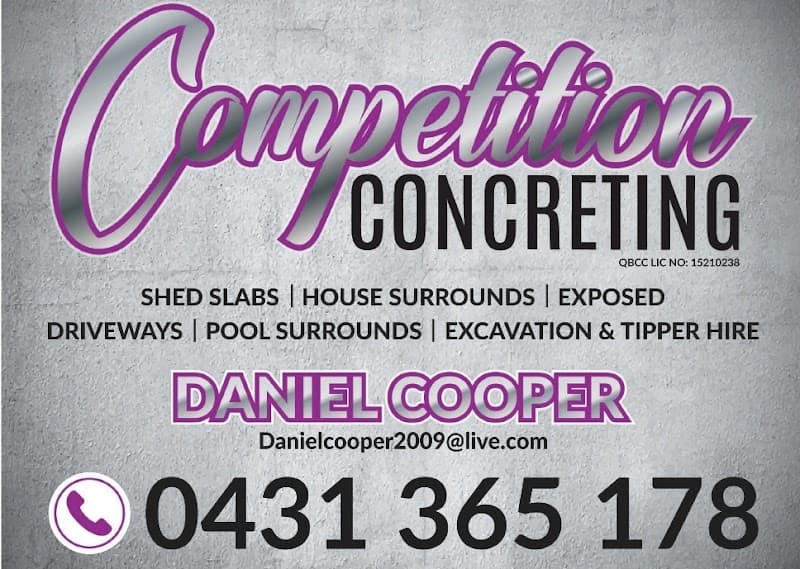 Competition Concreting concreting work in Oxenford