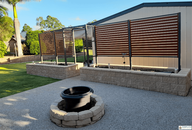 Complete Barrier Solutions fencing work in Svensson Heights