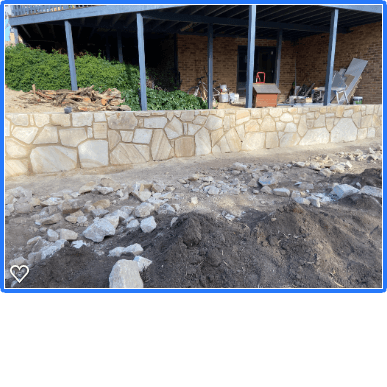 CompleteStone landscaping work in Eimeo