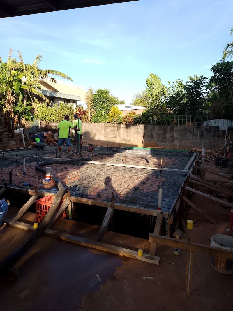 Con-line concrete pumping concreting work in Rosebery