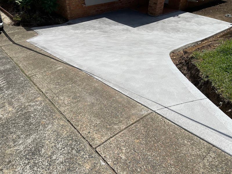 Concrete Creations concreting work in North Avoca