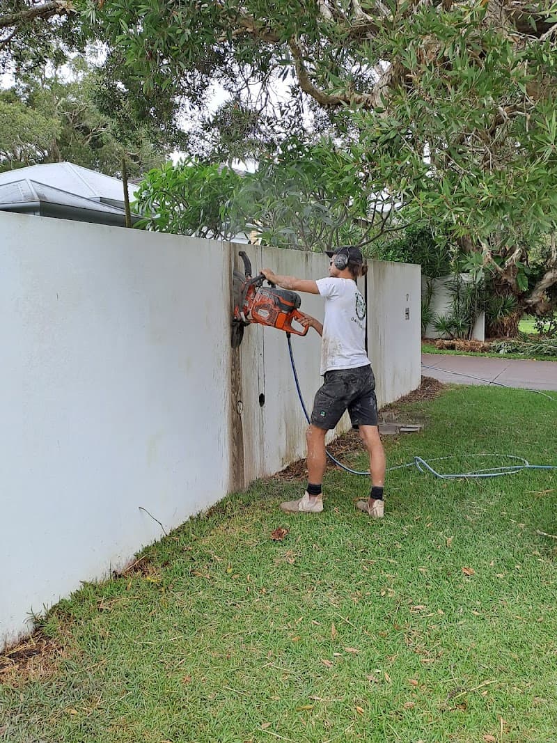 Concrete Cutting Sunshine Coast concreting work in Alexandra Headland