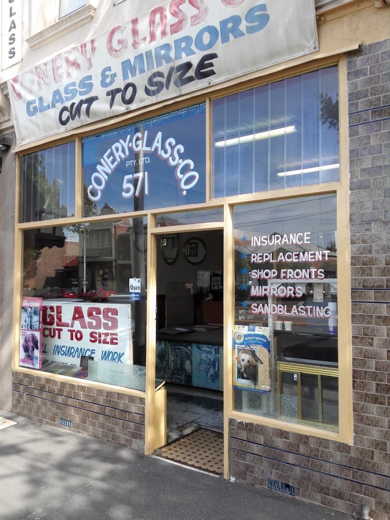 Conery Glass glass & glazier work in Carlton North