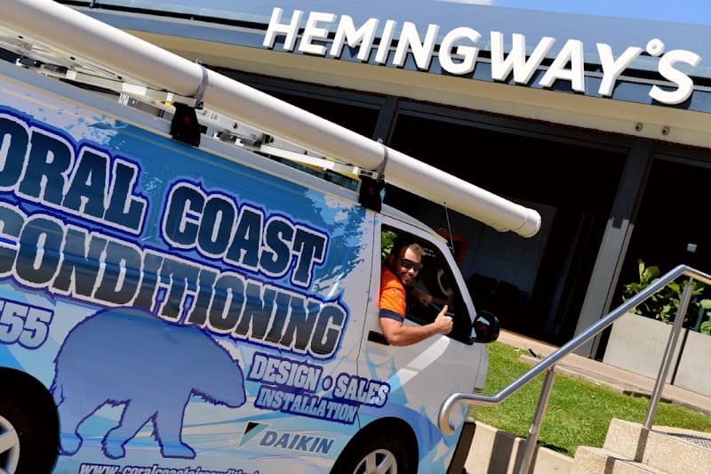 Coral Coast Airconditioning and Refrigeration air conditioning work in Portsmith