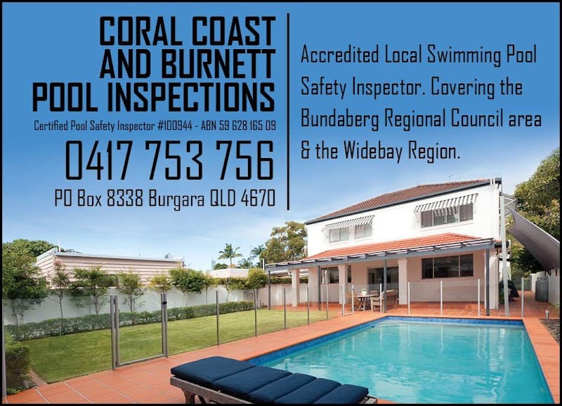 Coral Coast & Burnett Pool Inspections pool builder work in Bargara