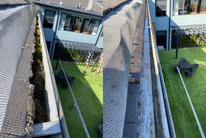 Cornelius Window, Gutter and Pressure Cleaning gutter cleaning work in St Marys