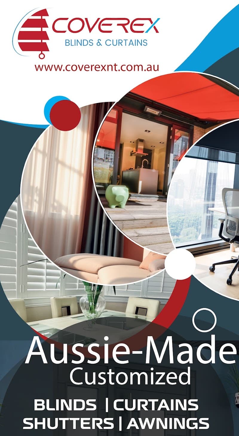 Coverex Blinds and curtains Darwin curtains & blinds work in Lyons