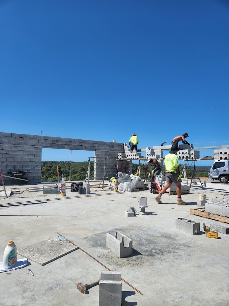 CQ Brick & Blocklaying & Concrete Pumping concreting work in Hidden Valley