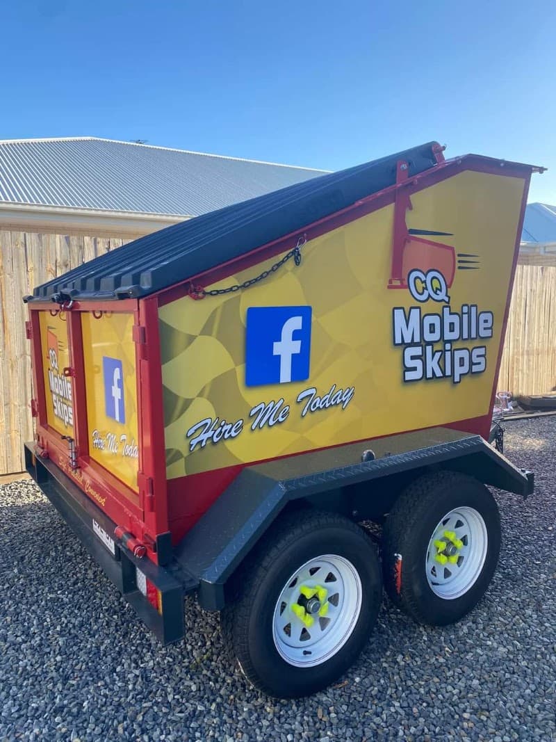 CQ Mobile Skips rubbish removal work in Allenstown