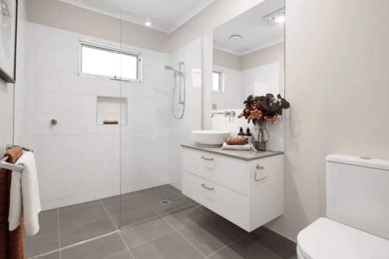 Creative Cabinetry bathroom renovation work in Sebastopol
