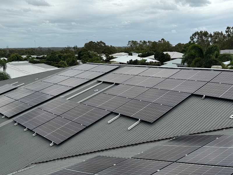 Crystal Clear Solar solar panel cleaning work in North Lakes