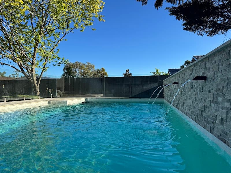 Crystal Pools pool builder work in Thornleigh
