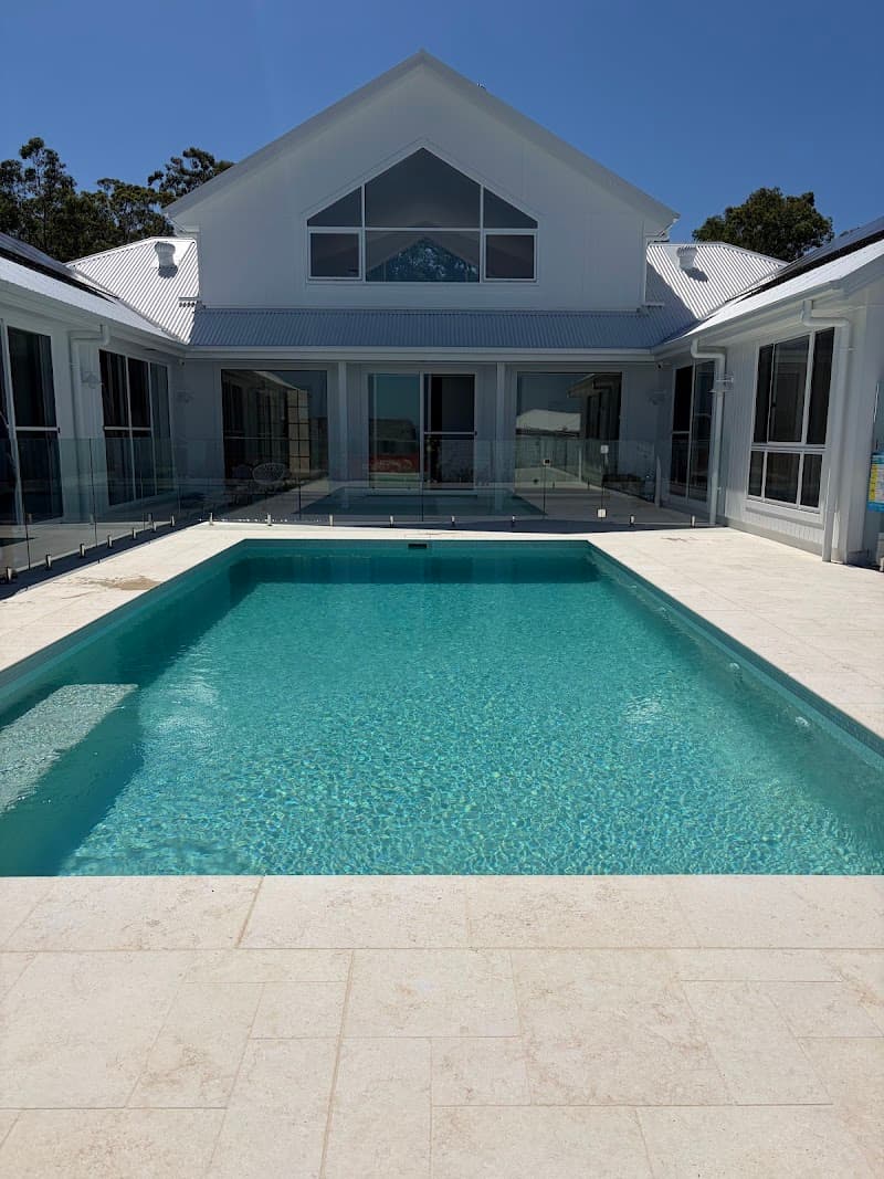 Crystal Pools pool builder work in Thornleigh