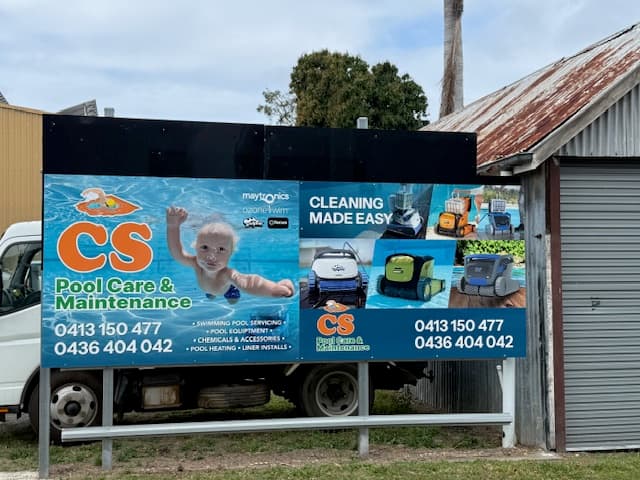 CS POOL CARE & MAINTENANCE pool builder work in Bundaberg Central