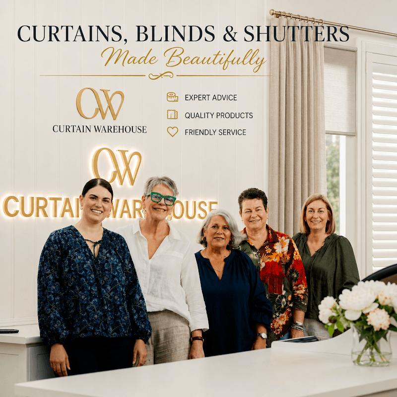 Curtain Warehouse & Interiors curtains & blinds work in Toowoomba City