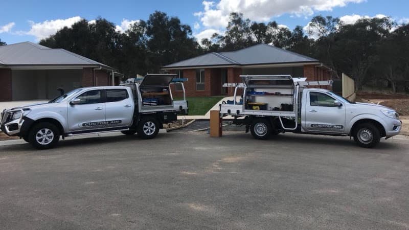 Custom Air air conditioning work in East Albury