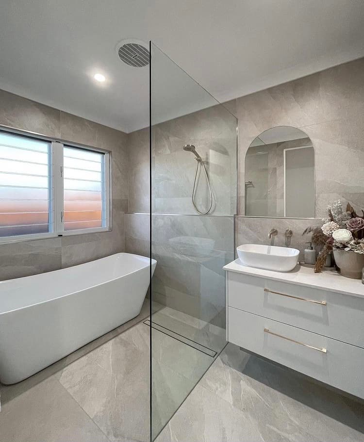 Custombuilt Furnishers bathroom renovation work in Svensson Heights