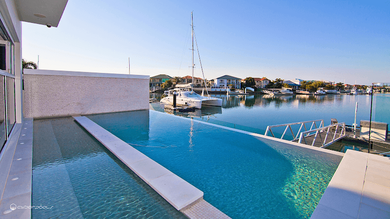 Cyber Pools pool builder work in Redland Bay